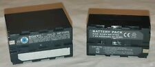 Bateria para câmera filmadora Sony NP-F750 NP-F970 7.4v 32.5wh 7.2v 47.5wh flash comprar usado  Enviando para Brazil