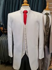 Mens white nehru for sale  NUNEATON