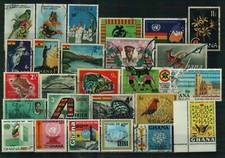 Ghana - Briefmarken aus verschiedenen Jahren - 1 Steckkarte segunda mano  Embacar hacia Mexico