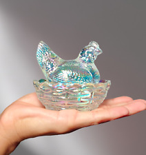 Carnival glass hen for sale  Wister