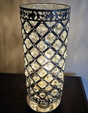 Crystal table lamp for sale  Duryea