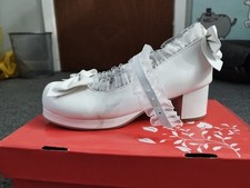 White lolita shoes for sale  TILLICOULTRY