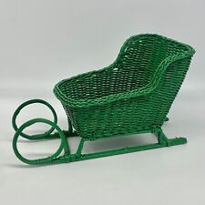 Vintage green wicker for sale  Edmonds