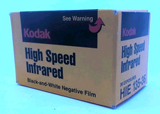Filme de impressão infravermelho Kodak HIE 135-36 alta velocidade P&B [Exp. 02/1997] NOS ROLL comprar usado  Enviando para Brazil