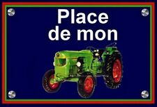 Plaque place tracteur d'occasion  Paris I