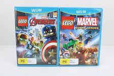 Lego Marvel Avengers & Super Heroes - Com Manuais - Nintendo Wii U - PAL, usado comprar usado  Enviando para Brazil
