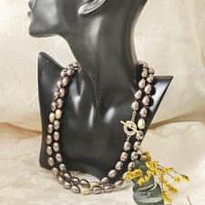 Sautoir perles verre d'occasion  Le Luc