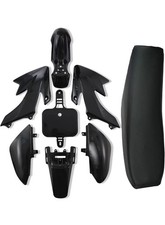 Kit de plástico com assento preto para CRF50 XR50, bicicleta chinesa 50Cc Dirt Pit, para-lamas comprar usado  Enviando para Brazil