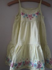 Schönes trägerkleid gelb gebraucht kaufen  Adorf