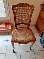 Chaises cannées merisier d'occasion  Betton