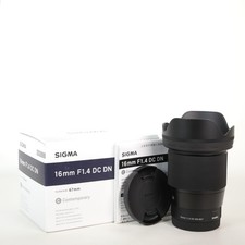 Sigma 16mm f1.4 for sale  OLDHAM