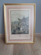 Tableau gravure litho d'occasion  France