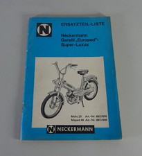 Teilekatalog ersatzteilliste n gebraucht kaufen  Jever