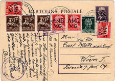 Cartolina postale amg usato  Crema