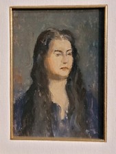Dipinto ritratto donna usato  Perugia