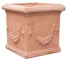 Vaso cubo festonato usato  Italia