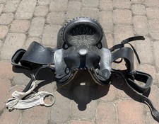 Black leather western for sale  ASHINGTON