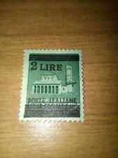 Francobollo lire cent. usato  Vasto