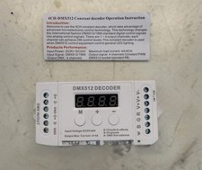 Kanal dmx decoder gebraucht kaufen  Berlin