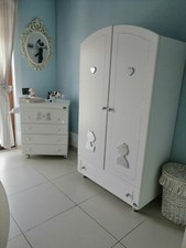 Cameretta bambini bianca usato  Casalnuovo di Napoli