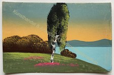 Künstlerkarte - handgefertigt Torelli Handmalerei - Landschaft 1912 comprar usado  Enviando para Brazil