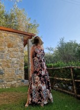 vestito donna fantasia usato  Mercogliano