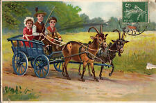 Cpa illustree attelage d'occasion  Sannois