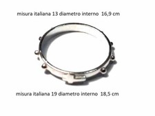Anello rosario acciaio usato  Monte di Procida