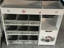 Kinder aufbewahrungsregal stof gebraucht kaufen  Muldestausee