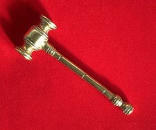 Vintage brass auctioneers for sale Vintage brass auctioneers for sale  WAKEFIELD