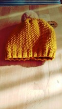 Bonnet naissance tricoté d'occasion  Châtellerault