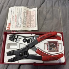 Kit de alicate de anel de pressão de retenção MILBAR 4450R 4460R com pontas na caixa kit EUA comprar usado  Enviando para Brazil