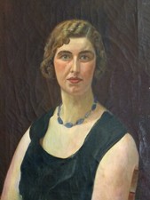 Peinture xxe portrait d'occasion  Chomérac