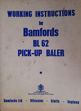 Bamfords bl62 pick for sale  CREWE