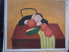 Dipinto mano fernando usato  Palermo