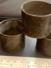Vintage napkin rings for sale  WIGAN