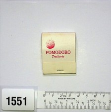 Vintage matchbook pomodoro for sale  Costa Mesa