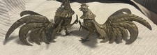 Kampfhähne vintage messing gebraucht kaufen  Mannheim
