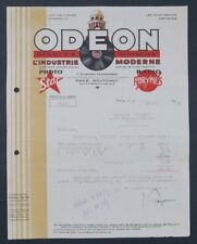 Facture 1936 disque d'occasion  Nantes-