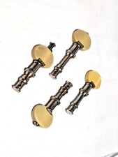 CONJUNTO DE AFINADOR DE CABEÇOTE DE FRICÇÃO BANJO/UKULELE VINTAGE/BOTÕES MARFIM comprar usado  Enviando para Brazil