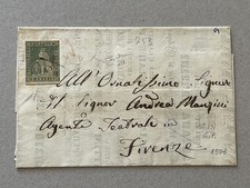 Lettera antichi stati usato  Saronno
