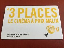Telecarte carte cinema d'occasion  Amiens-