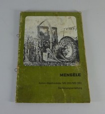 Betriebsanleitung mengele anba gebraucht kaufen  Jever