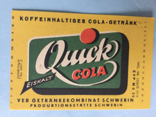 Quick cola veb gebraucht kaufen  Deutschland