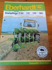 Prospekt eberhardt drehpflüge gebraucht kaufen  Spraitbach