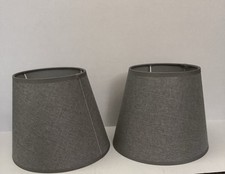 Gray fabric lamp for sale  Bellingham
