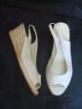 Chaussures ouvertes beiges d'occasion Chaussures ouvertes beiges d'occasion  Lalinde