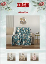 Coperta plaid agnellato usato Coperta plaid agnellato usato  Massa di Somma