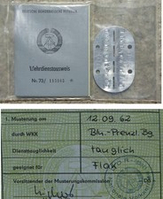 Ddr wehrdienstausweis kennmark gebraucht kaufen  Wittstock/Dosse