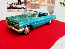 CONSTRUÍDO 1963 CHEVROLET *409* IMPALA RAG TOP! DETALHADO E COM FIO! comprar usado  Enviando para Brazil